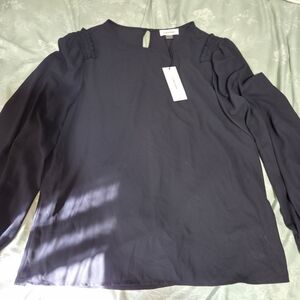 Calvin Klein Elegant Black Blouse